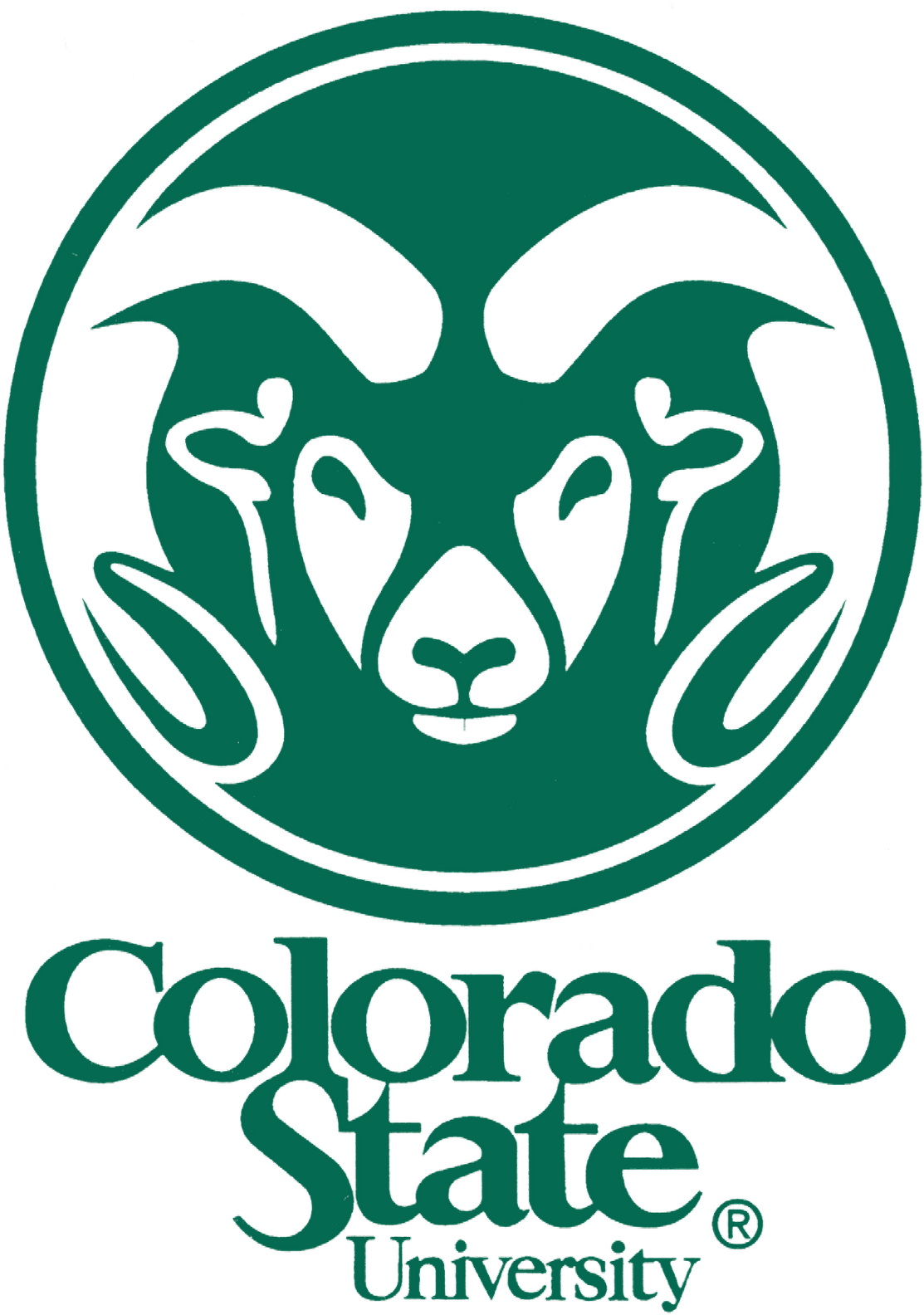 Colorado State University Ram (1147x1600), Png Download