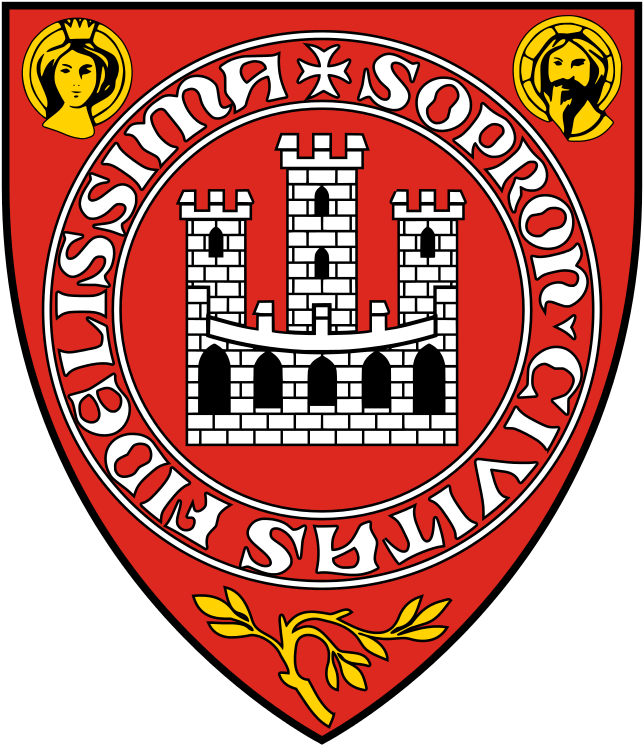 Coa Hungary Town Sopron - Hungary Hungary Oval Ornament (666x768), Png Download
