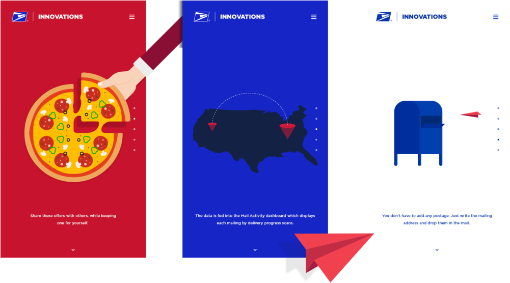 Usps Next F09 2 - United States Postal Service (1000x571), Png Download