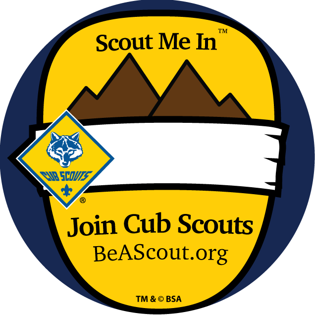 Cub Scout Logo Stickers ↺ - Cub Scout Symbol Tote Bag (636x636), Png Download