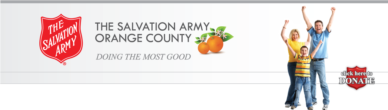 Salvation Army Orange County Logo (1280x380), Png Download