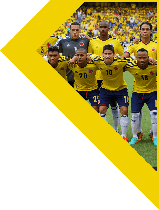 Tamarillo - Team Colombia Wk 2018 (658x867), Png Download
