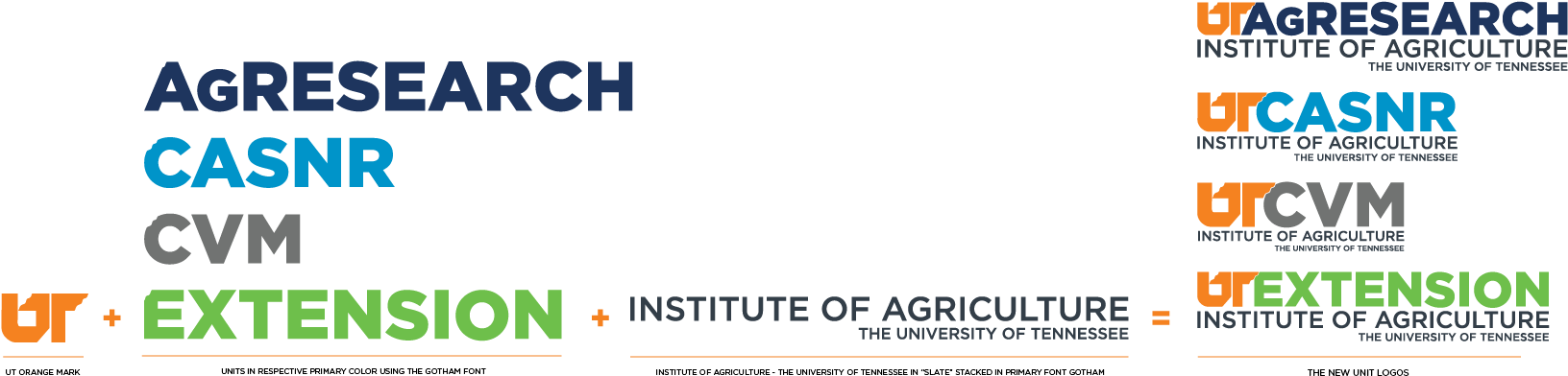 Logo Break Down-01 - University Of Tennessee (1680x443), Png Download