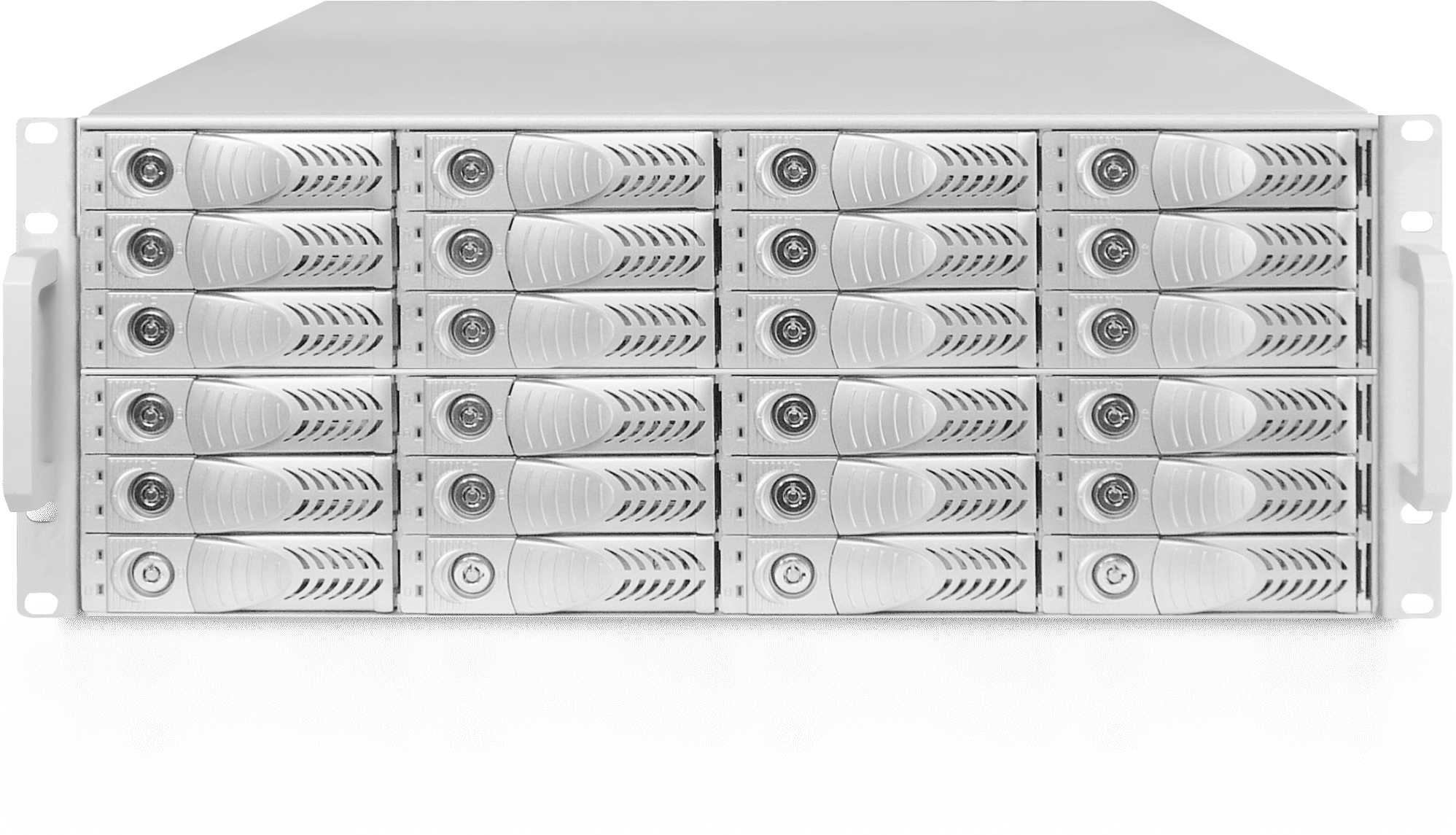 Category-na381tb3 - Highpoint 4u 24-bay Thunderbolt Storage Rackmount (2000x1200), Png Download