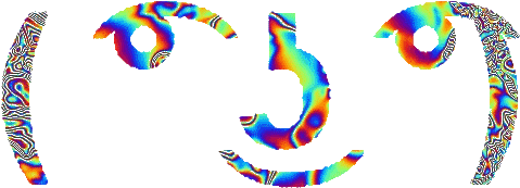 Lennyfacerainbow Discord Emoji - Lenny Face Gif Png (500x351), Png Download