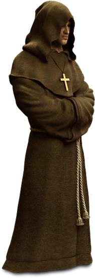 Share This Image - Priest (263x600), Png Download