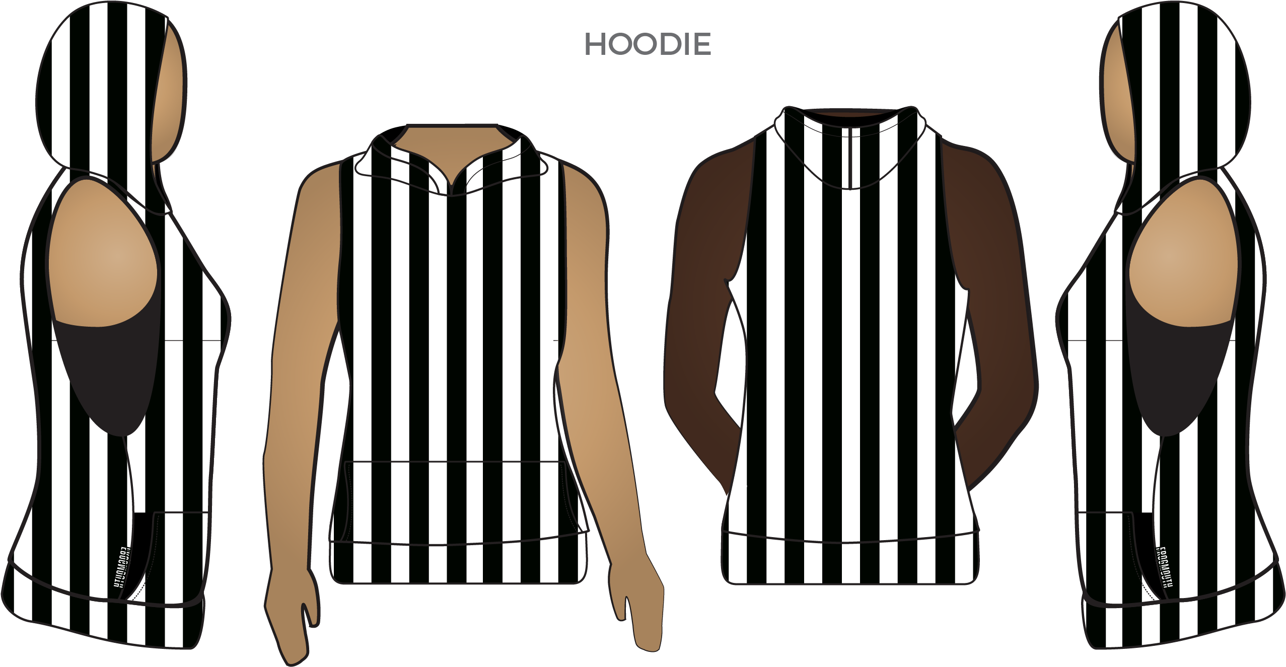 Sleeveless Hoodie - Hoodie (2707x1514), Png Download