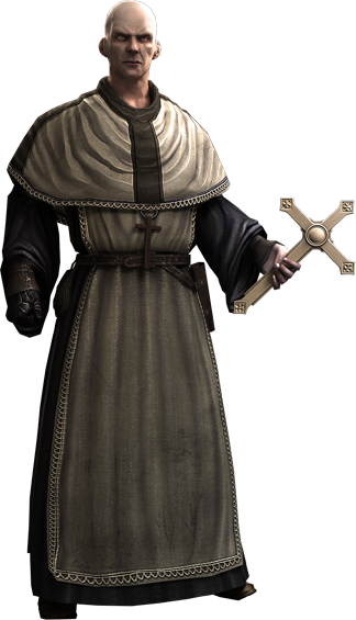 Char Priest - Priest Png (324x565), Png Download