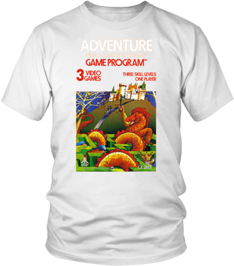 Adventure Atari 2600 Retro Vintage Video Game Box Art - Adventure: The Atari 2600 Game Journal (530x530), Png Download