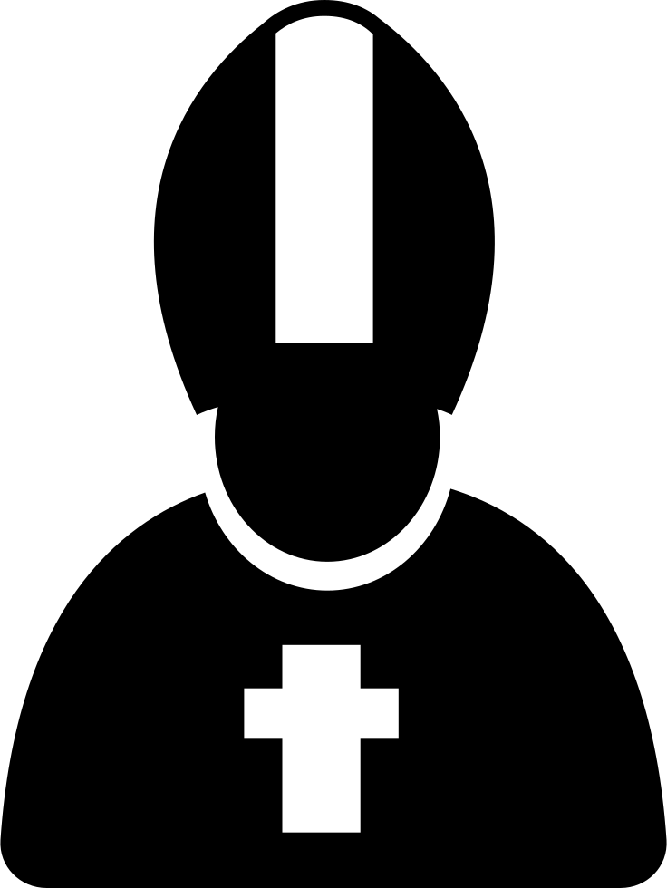 Italian Priest Comments - Priest Icon Png (736x980), Png Download