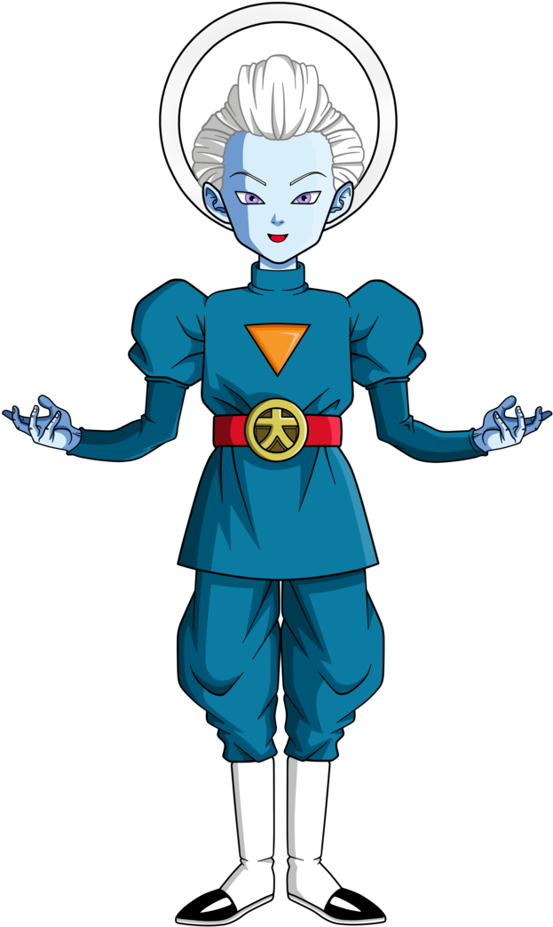 The Grand Priest Priest, Dragon Ball, Dbz, Naruto, - Daishinkan Png (695x1149), Png Download
