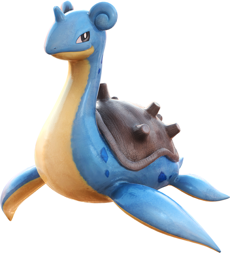 Support Lapras - Pokken Tournament Lapras (759x835), Png Download