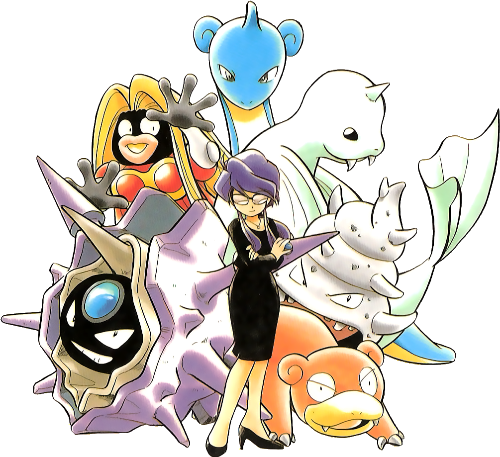 Lorelei, Cloister, Jynx, Lapras, Dewgong, Slowking - Pokemon Adventures Book Volume 4 (690x600), Png Download