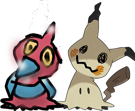 Mimikyu's Closet Of Disguises - Pokemon Mystery Dungeon Alola (475x475), Png Download