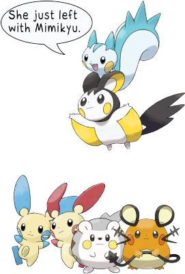 Pokemon Emolga (540x400), Png Download