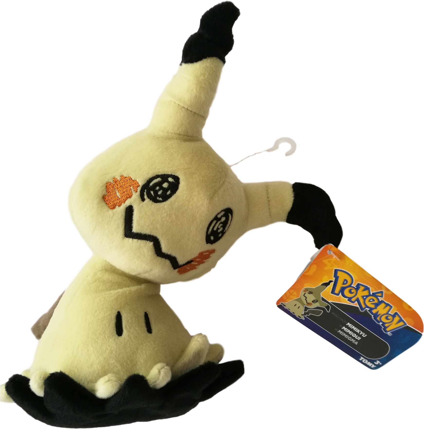 Official Pokemon 8" Mimikyu Plush - Pokemon Plush (1774x1932), Png Download