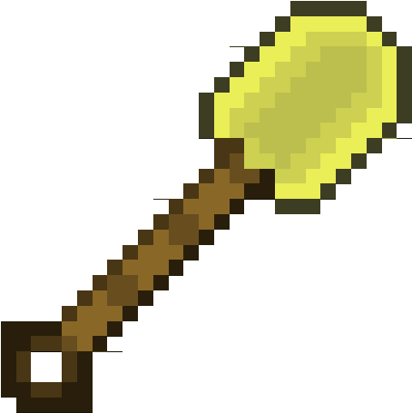 Minecraft Gold Shovel Download - Black Canary Pixel Art (538x538), Png Download