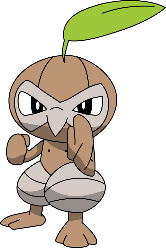 Pokemon Nuzleaf (534x800), Png Download