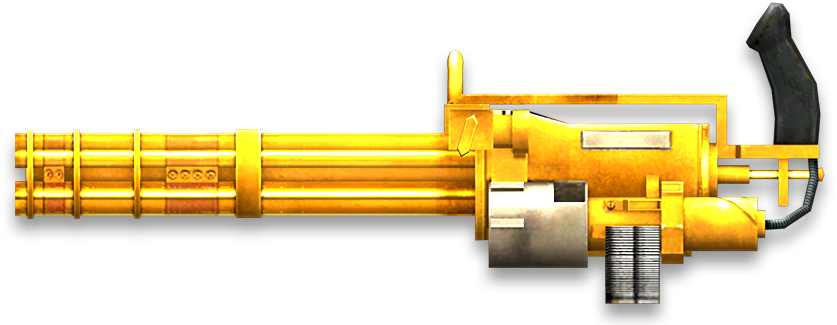 Gatlinggun Gold - Gatling Gun Gold (941x324), Png Download