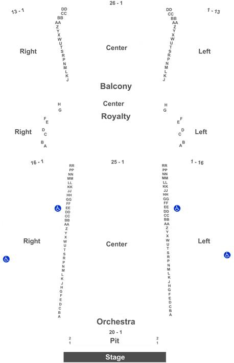 How The Grinch Stole Christmas Tickets At Murat Theatre - Rushmore Plaza Fine Arts Seating (525x725), Png Download