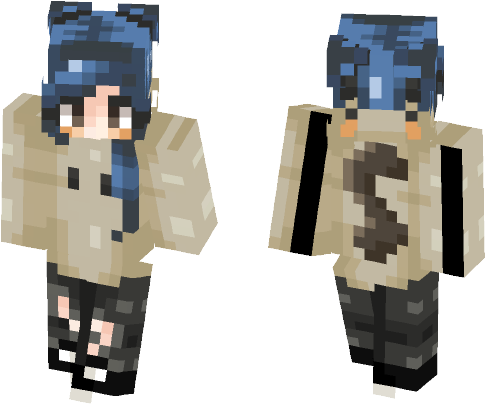 Female Minecraft Skins - Boy (584x497), Png Download