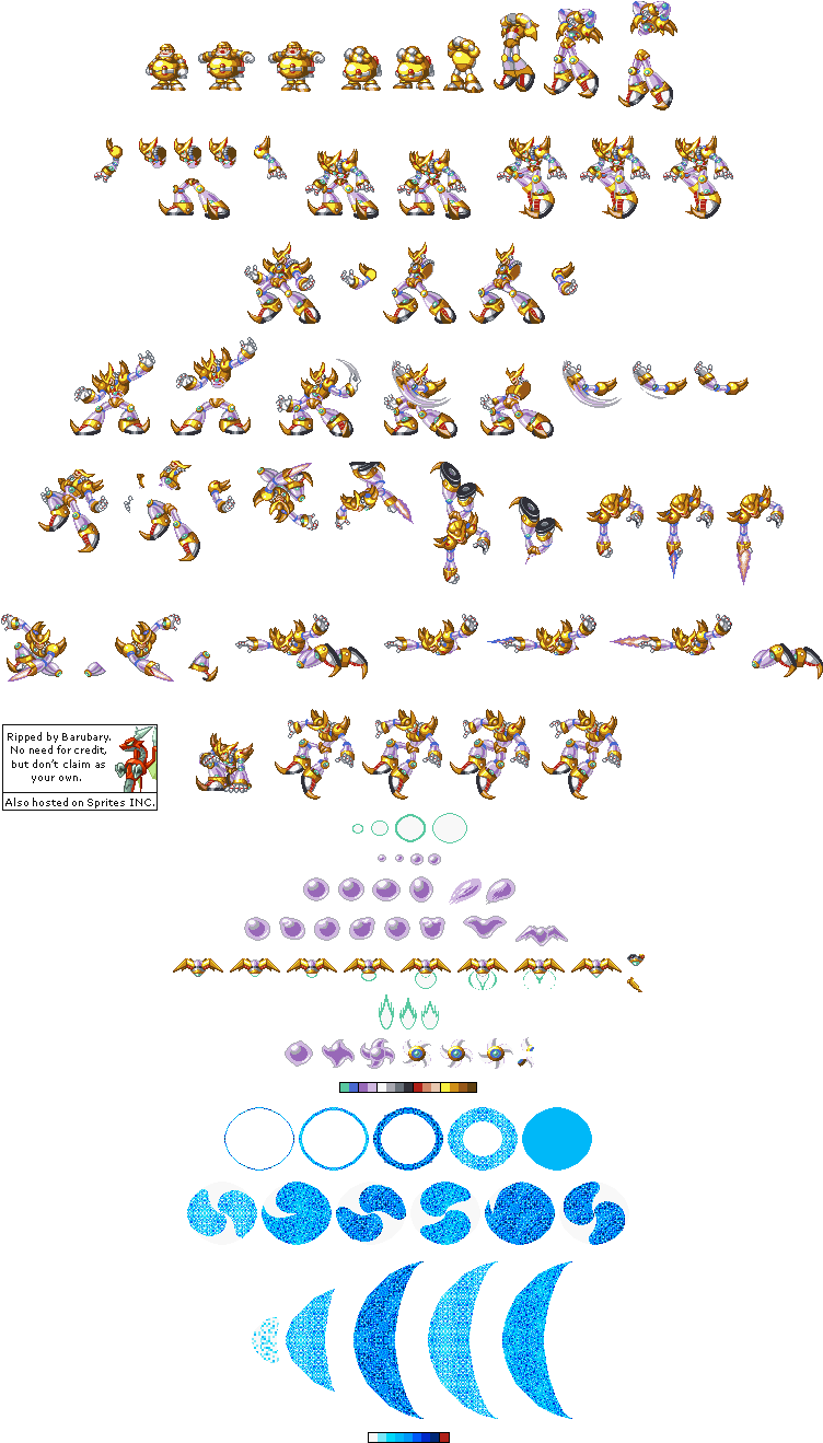 Megaman X4 Sprite Sheet (772x1336), Png Download