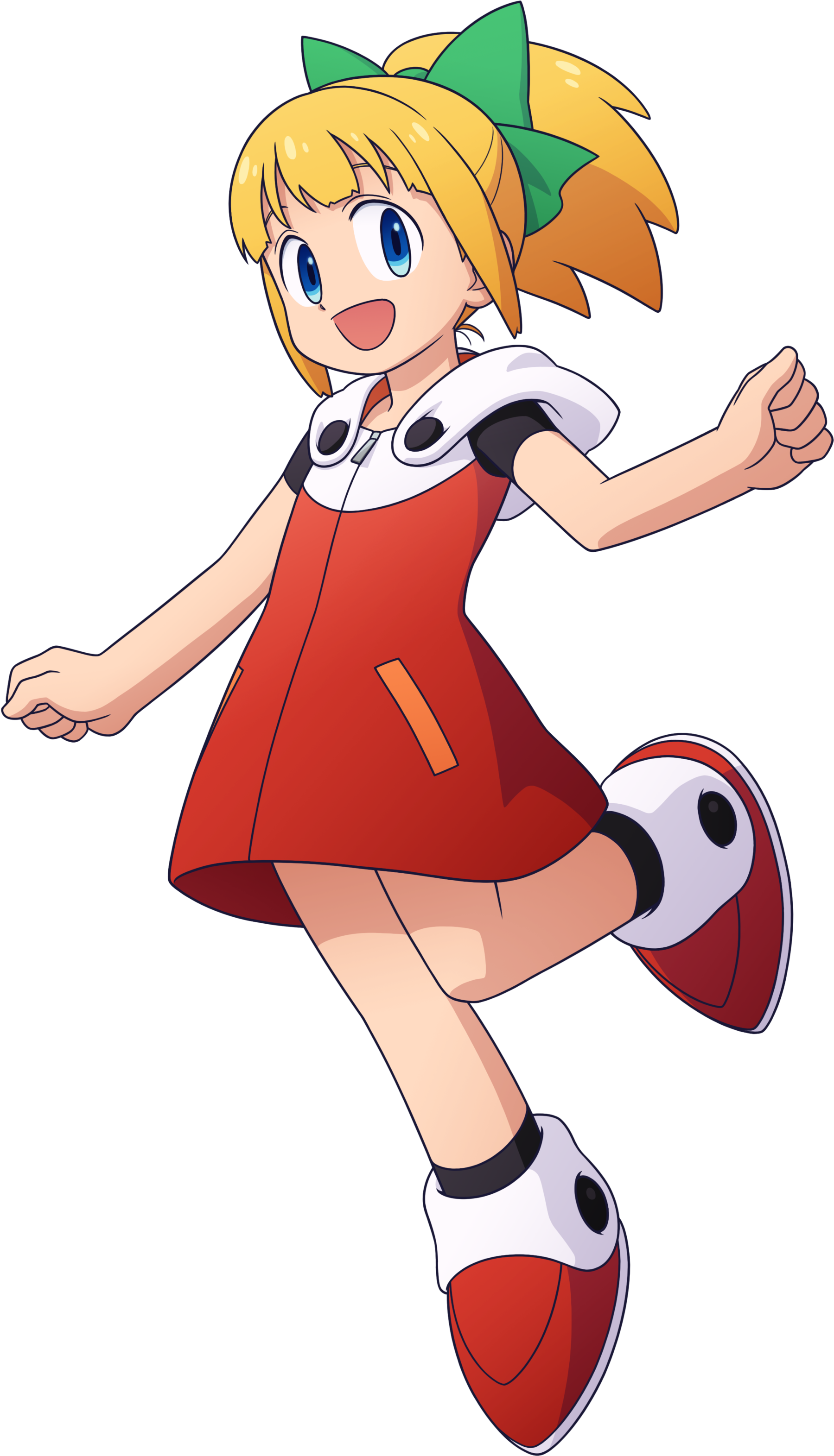 Roll Mega Man 11 (2000x3281), Png Download