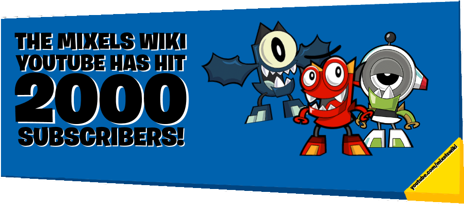 Subscriber Banner - Mixels Coming To An Ending (955x444), Png Download