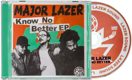 Know No Better Cd - Major Lazer Know No Better (500x500), Png Download