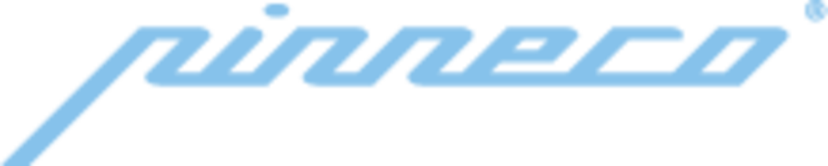 Pinneco Logo - Electric Blue (1200x242), Png Download