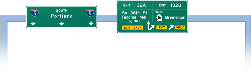 I Made These Mock-ups, But They're Relatively Accurate - Traffic Sign (800x257), Png Download