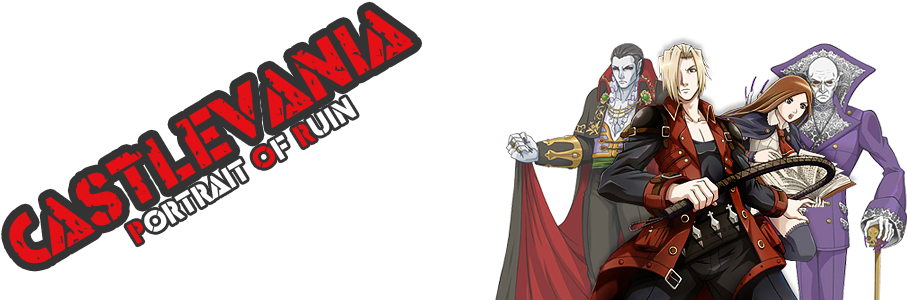 Castlevania: Portrait Of Ruin (1000x300), Png Download