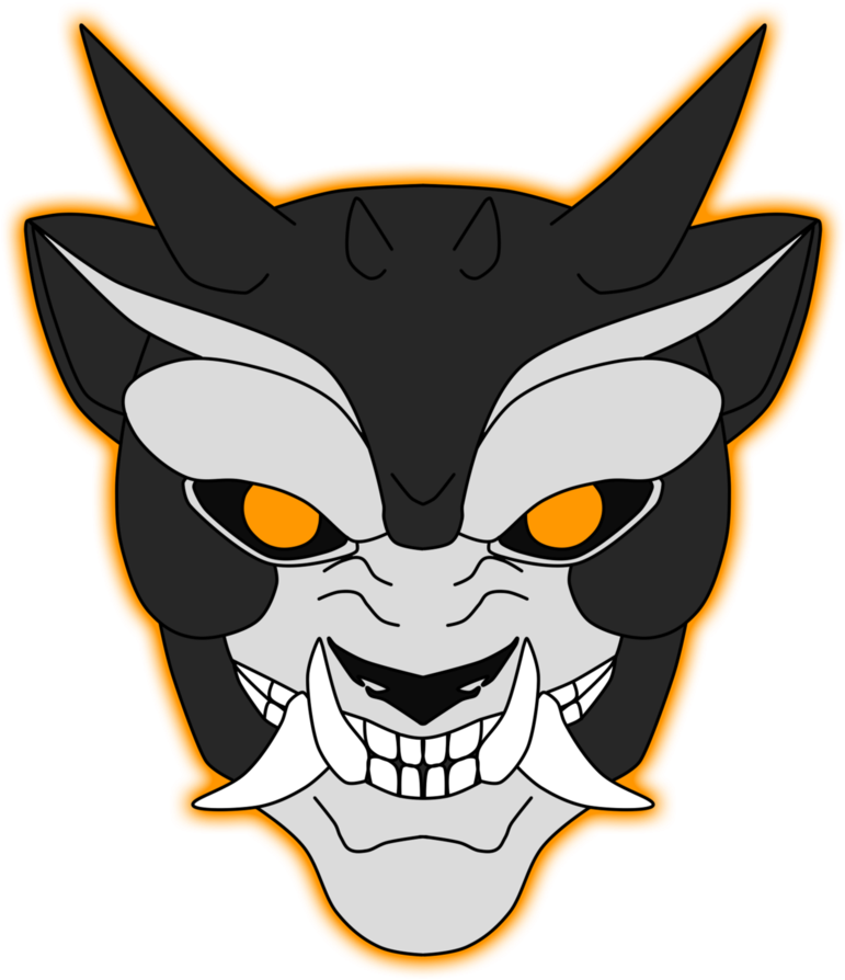 Oni Mask Png Hd - Oni Mask Png (774x1032), Png Download