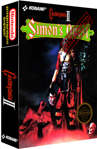 Simon's Quest Redaction - Nes Castlevania Simon's Quest Redaction Cover (337x508), Png Download