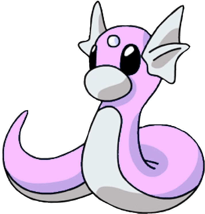 Report Abuse - Pokemon Dratini (1365x1024), Png Download