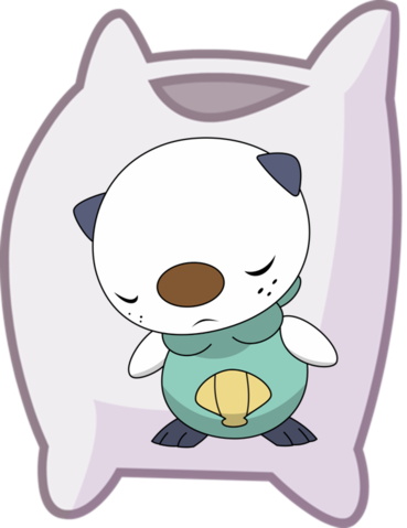 Oshawott Body Pillow - Bfb Intro 2 Poses (369x479), Png Download