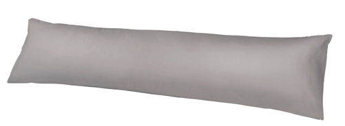 Cotton Pillowcase For Body Pillows, Light Gray - Throw Pillow (500x500), Png Download