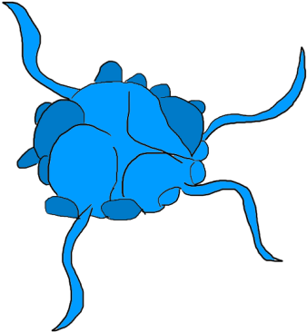 A Metroid Happened To Come Across The Phazon Core Of (540x405), Png Download