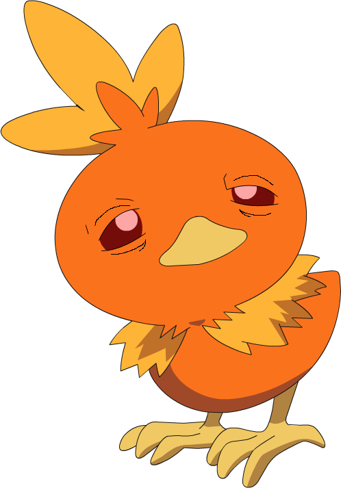 #pokemonhigh Hashtag On Twitter - Pokemon Torchic (498x713), Png Download
