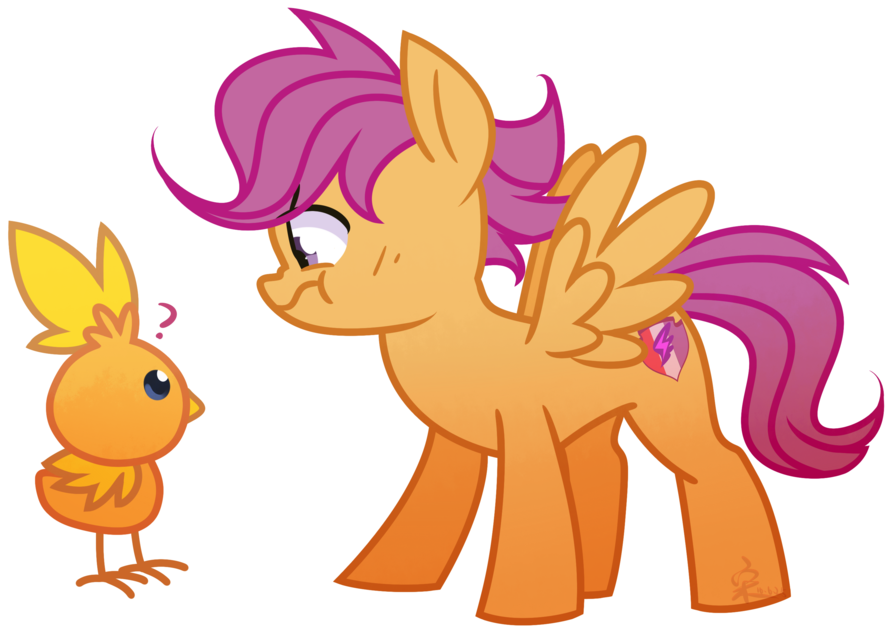 Yaaaco, Crossover, Pokémon, Safe, Scootachicken, Scootaloo, - Deviantart (1024x843), Png Download