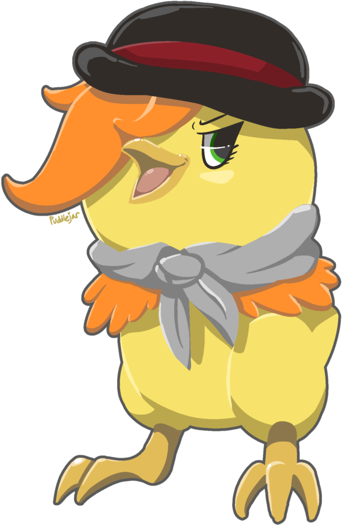 Roman Torchic By Puddlejar On Deviantart Graphic Free - Torchwick Torchic (748x1069), Png Download