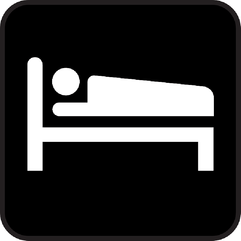 Mb Image/png - Bed Icon White Png (800x800), Png Download