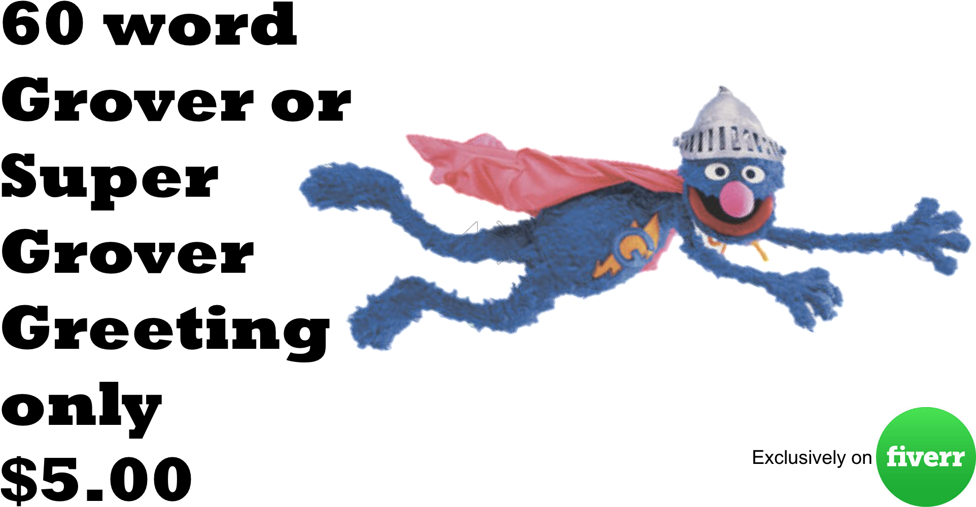 Grover Sesame Street (2108x1678), Png Download