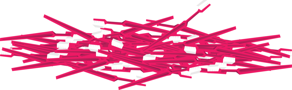 Billions Of Toothbrushs Are Thrown Away Every Year - Wire (1024x317), Png Download