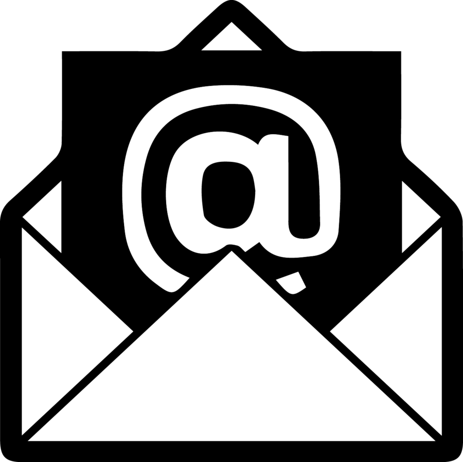 Clipart Resolution 1254*1253 - Email Icon (900x899), Png Download