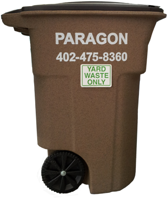 Yard & Lawn Waste Collection - Waste (341x400), Png Download