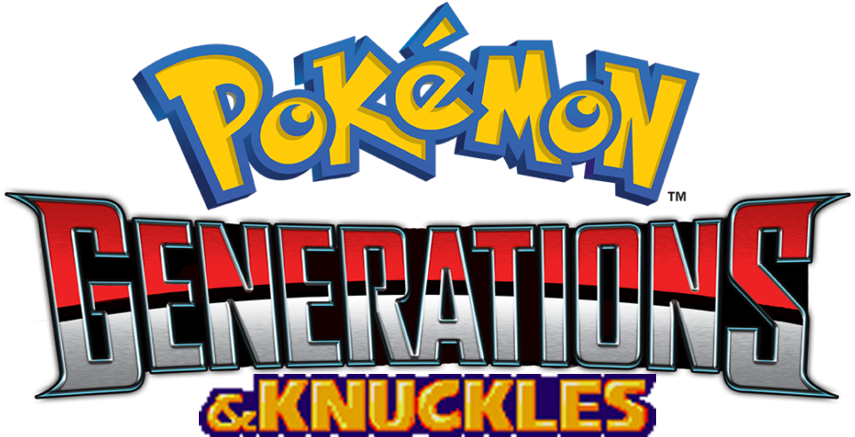 Tm Gknuckles Pokémon Battle Revolution Pokemon Black - Pokemon Generations Anime Logo (1000x518), Png Download
