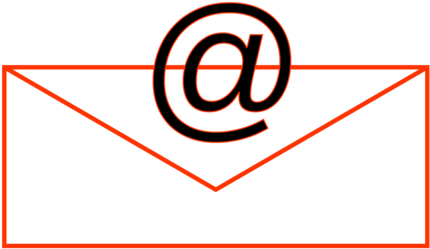 Email Attachment Computer Icons White Drawing - Email Clipart (481x340), Png Download