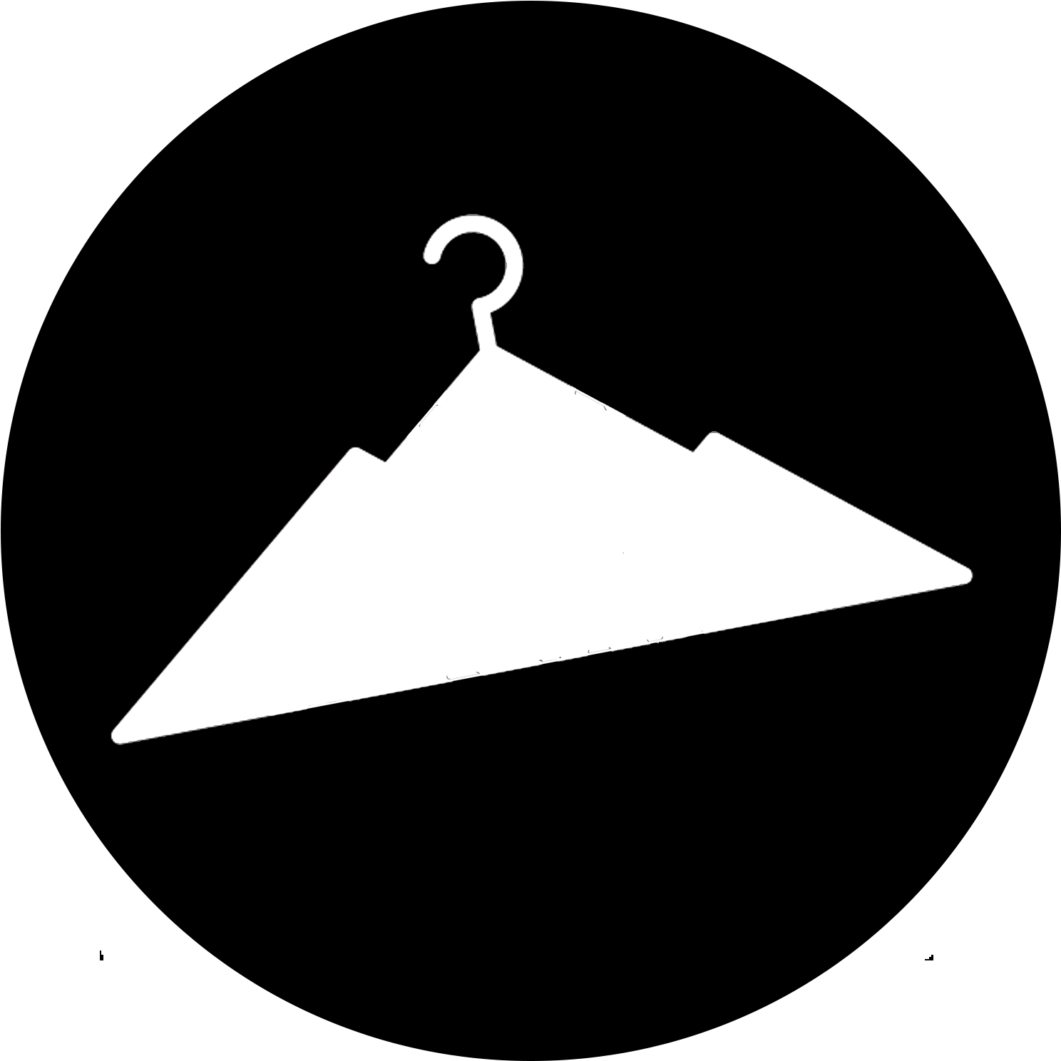 Curved Arrow Png White (1500x1500), Png Download