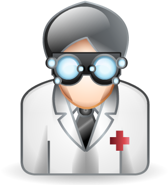 Doctor, Optometrist Icon - Eye Doctor Icon Png (400x400), Png Download